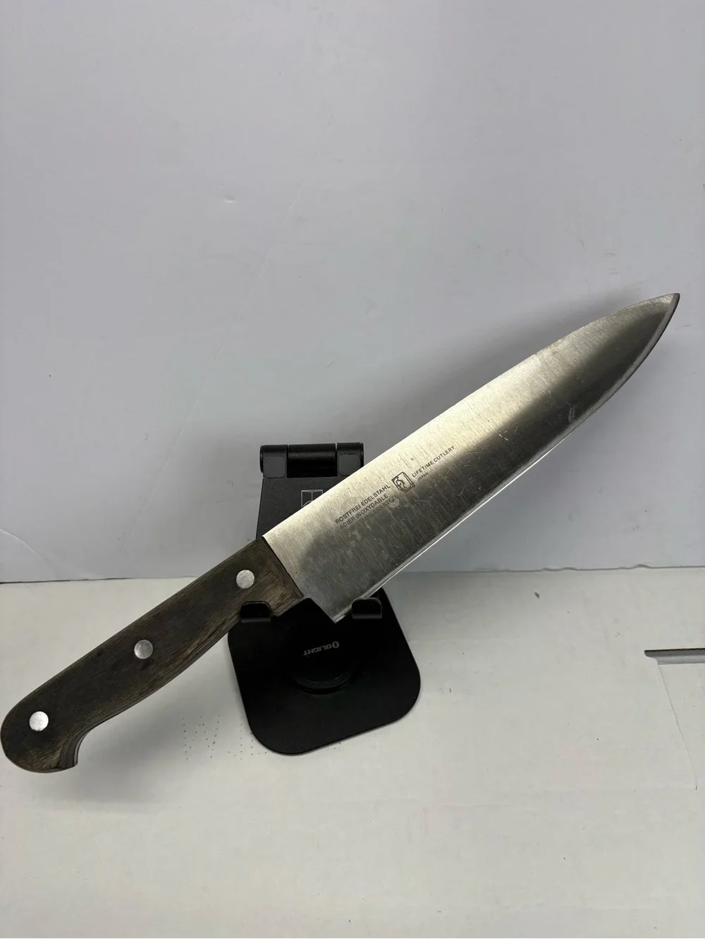 L.C. Germain Stainless Chef's Knife Rostfrei Edelstahl Acier Inoxydable 9” Blade